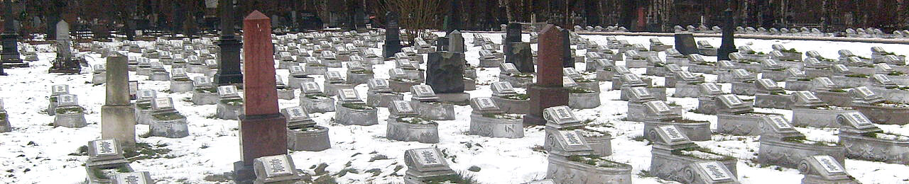 Большеохтинское кладбище в Санкт-Петербурге