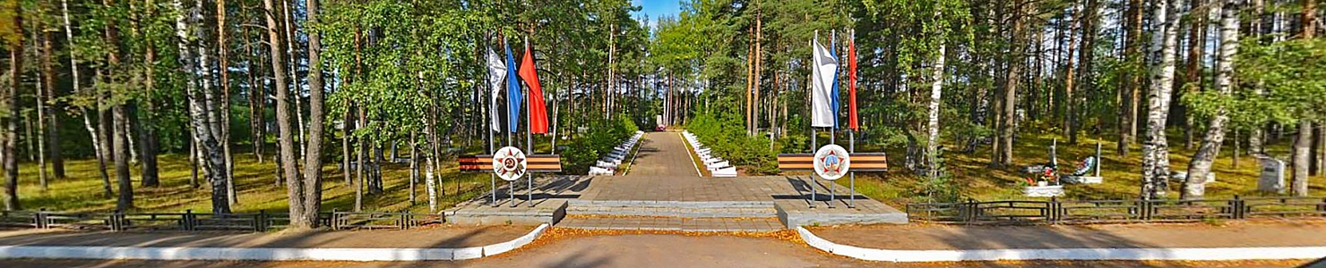 Братское кладбище в г. Сертолово Ленинградской области
