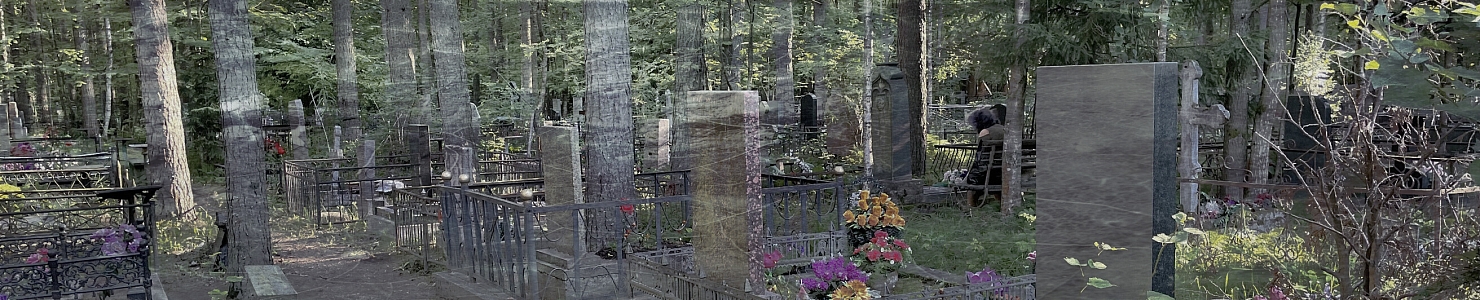Кладбище г. Каменногорска в   Ленинградской области