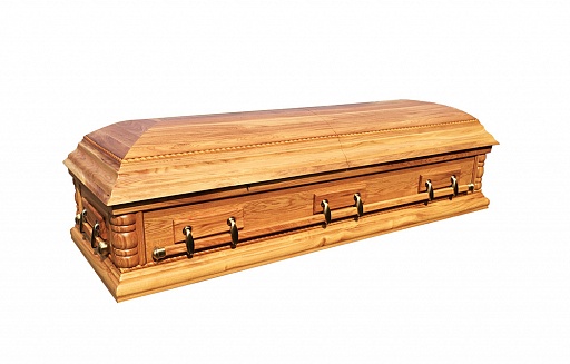 Гроб «Инсар» (дуб) двухкрышечный