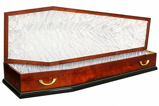 Гроб «Стандарт» (МДФ) 6-гранный 