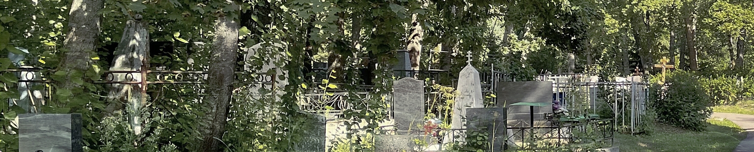 Свердловское кладбище в посёлке имени Свердлова Ленинградской области