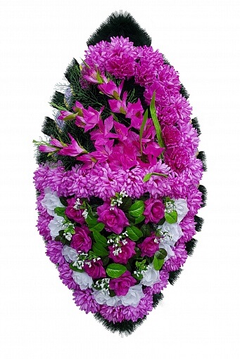 Венок ритуальный «Заказ» (ВИЗ‑2)