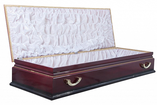 Гроб «Мусульманский» темная вишня