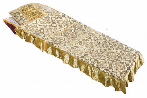 Комплект в гроб «Купеческий» (подушка, покрывало) 