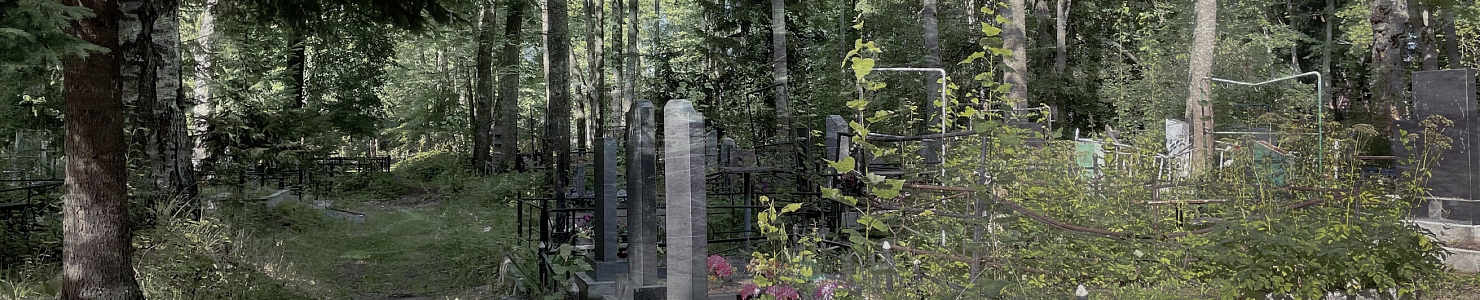 Городское кладбище г. Отрадное в   Ленинградской области