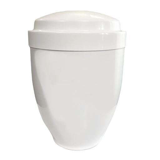 Урна для праха «Металл», белая