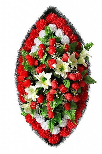 Венок ритуальный «Заказ» (ВИЗ‑4)