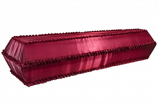 Гроб «Гладь» атлас 